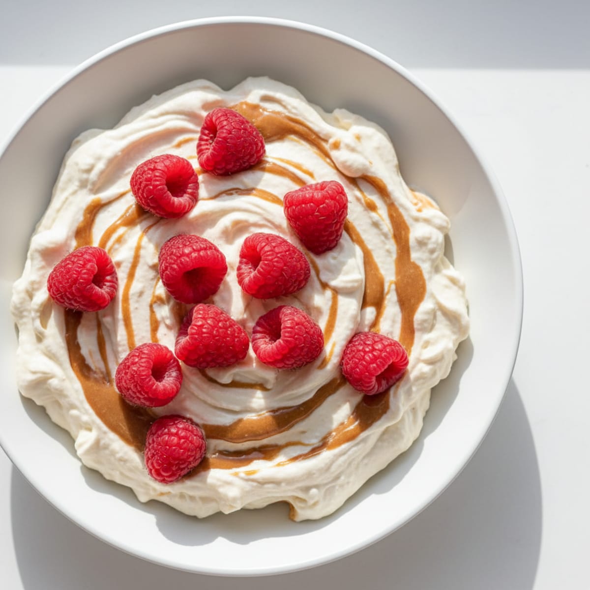 Greek Yogurt Protein Mousse with Almond Butter