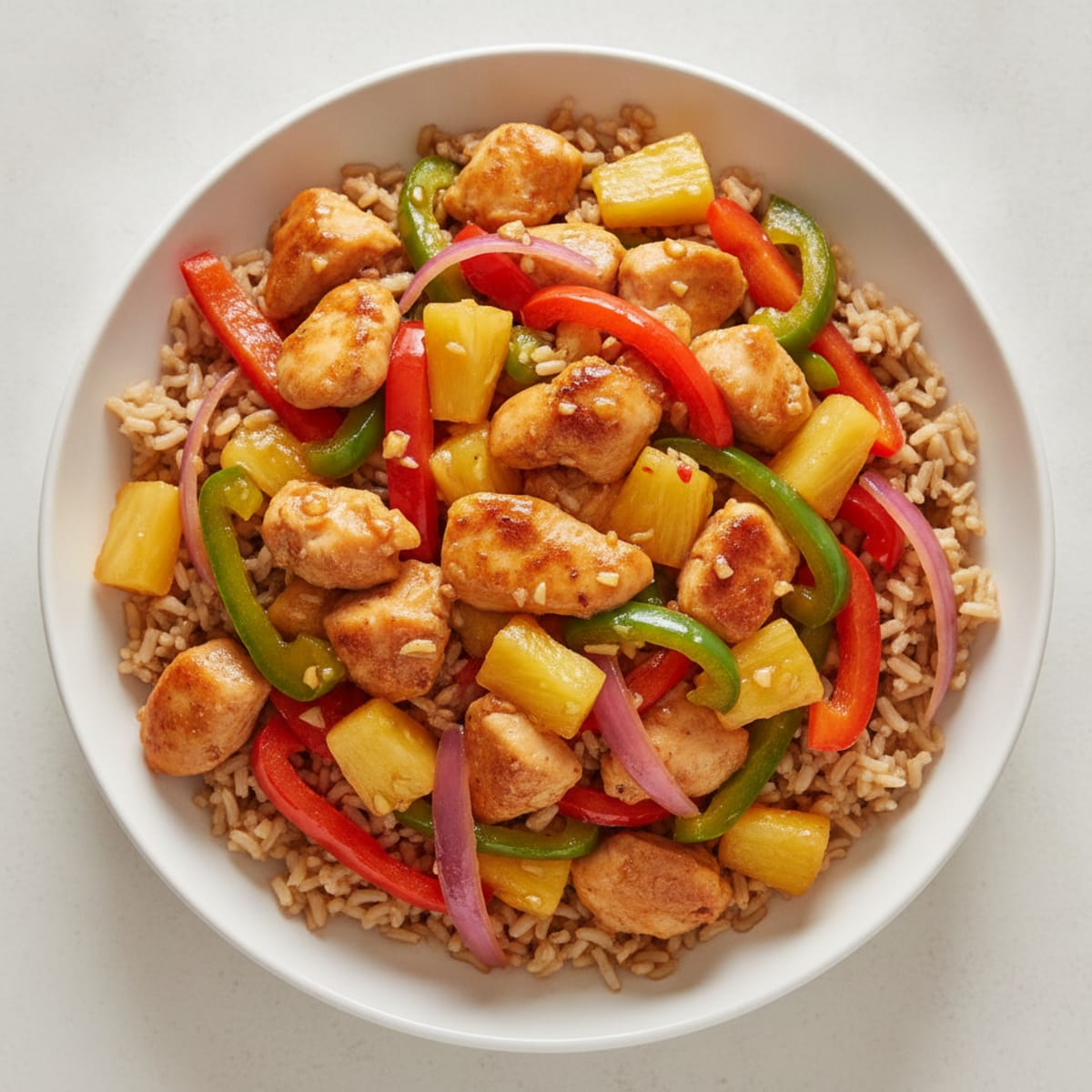Sweet and Sour Chicken Stir-Fry