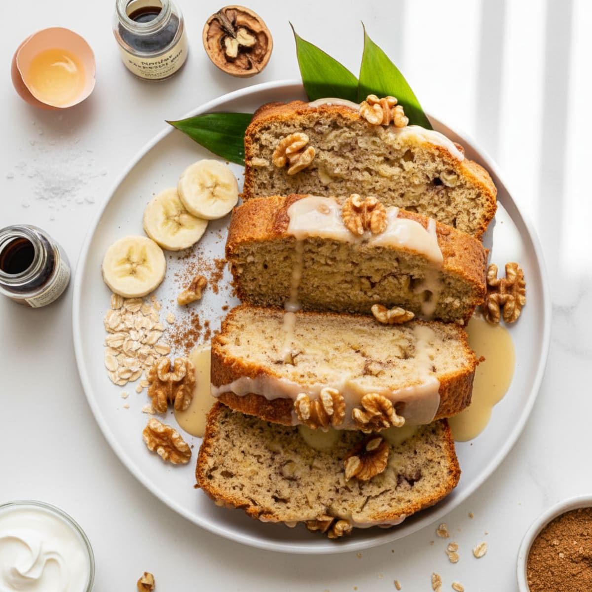 Classic Banana Walnut Bread