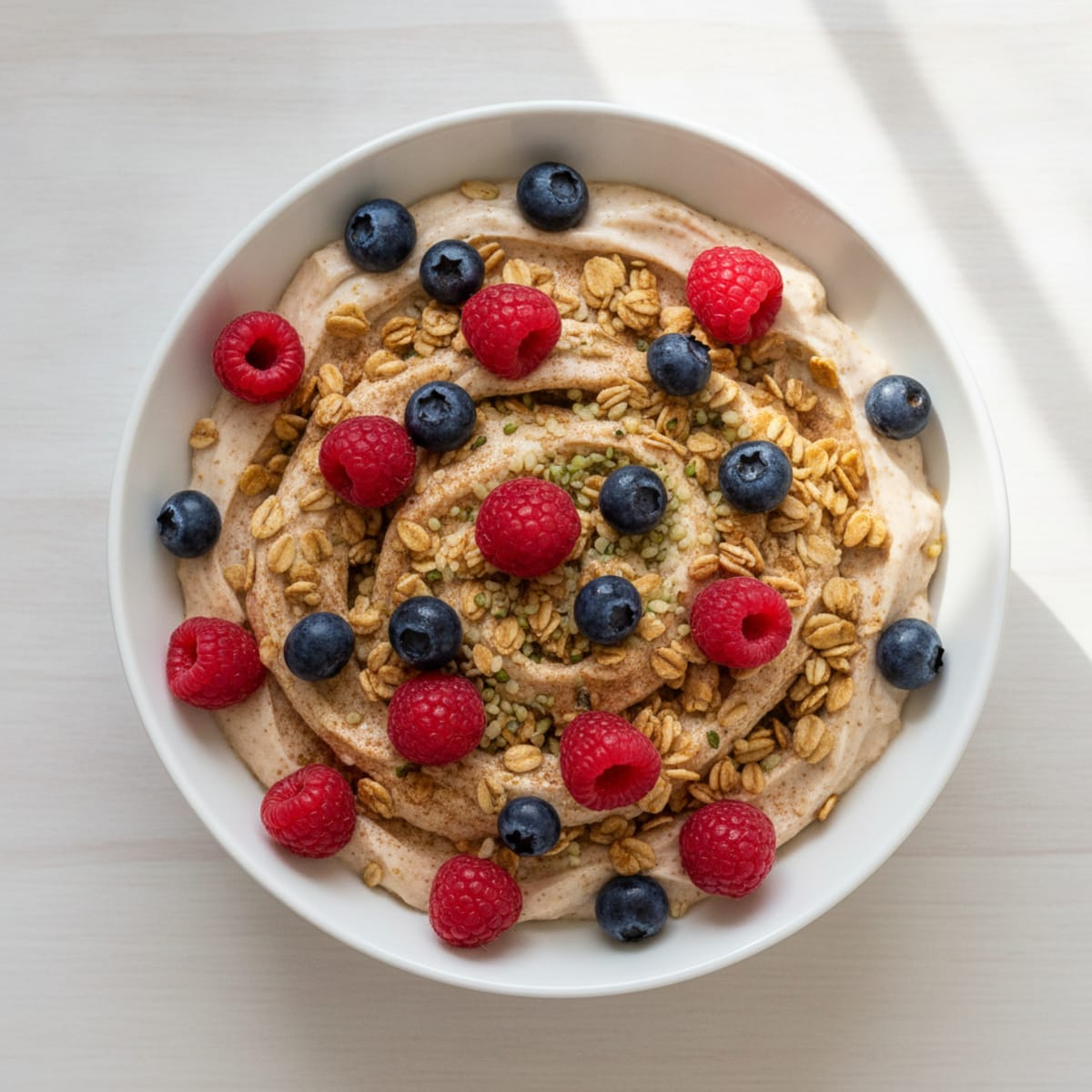 Berry Granola Greek Yogurt Bowl