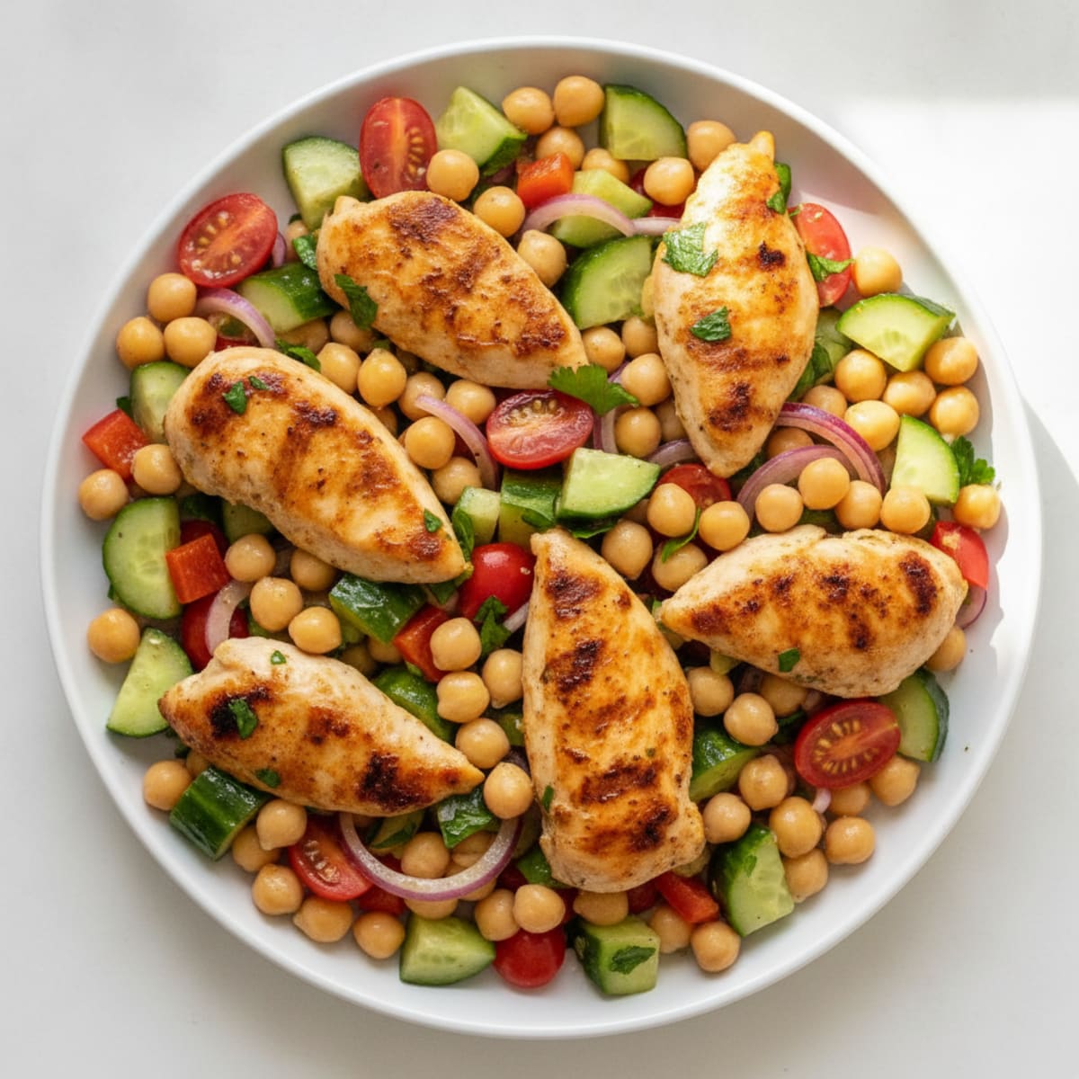 Mediterranean Bean and Vegetable Salad