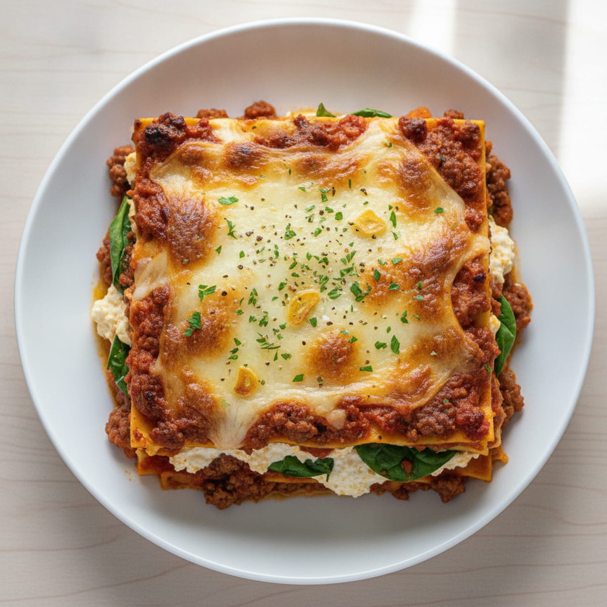 Classic Baked Beef Lasagna