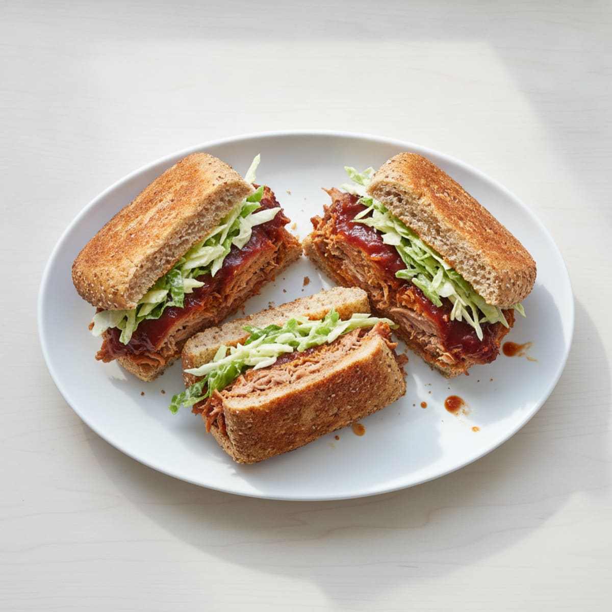 Smoky BBQ Pulled Pork Sandwiches
