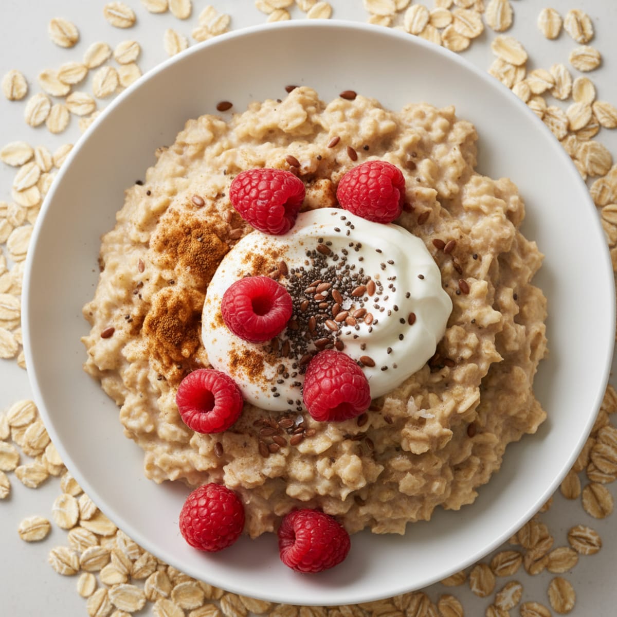 High-Fiber Protein Oatmeal