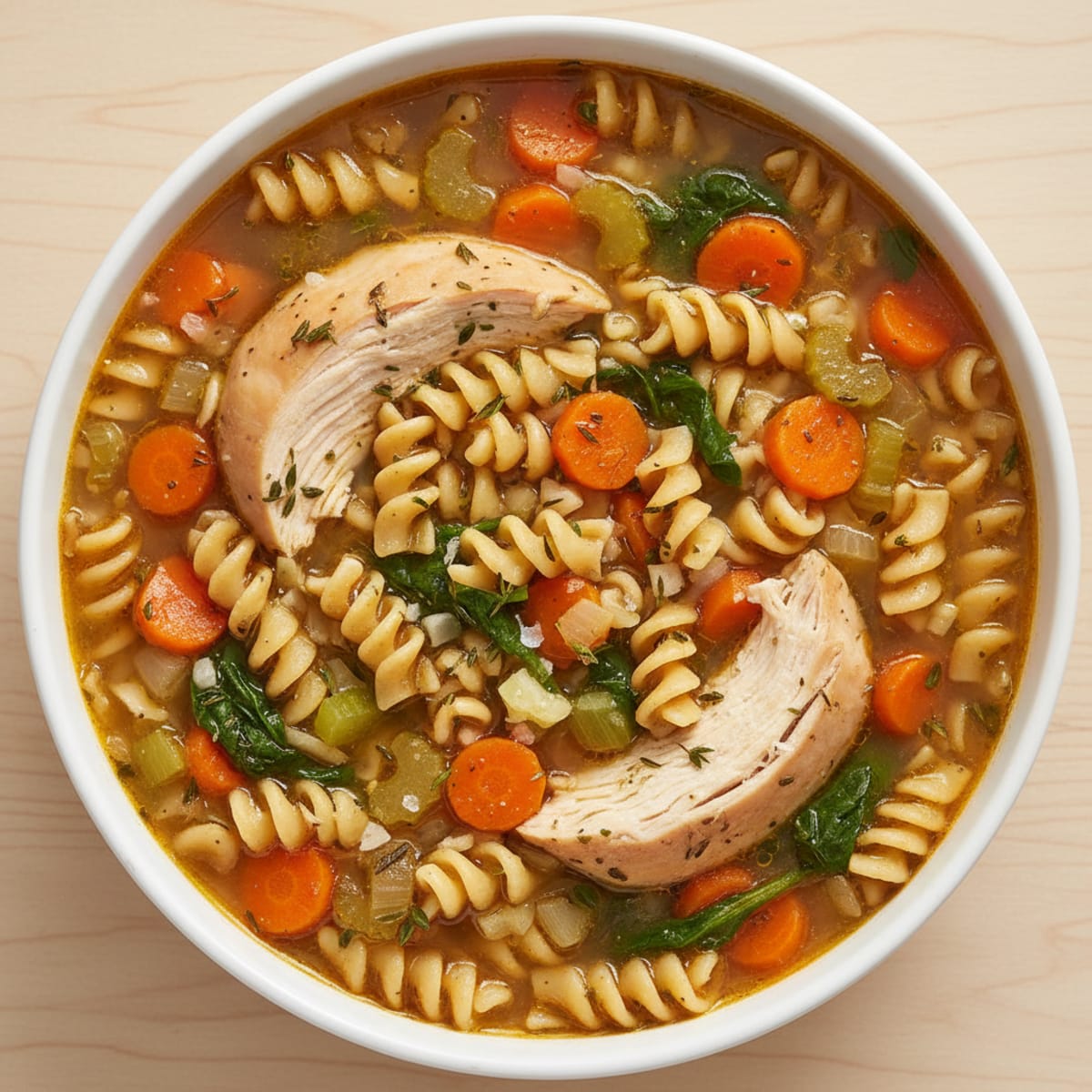 Hearty Vegetable Noodle Soup