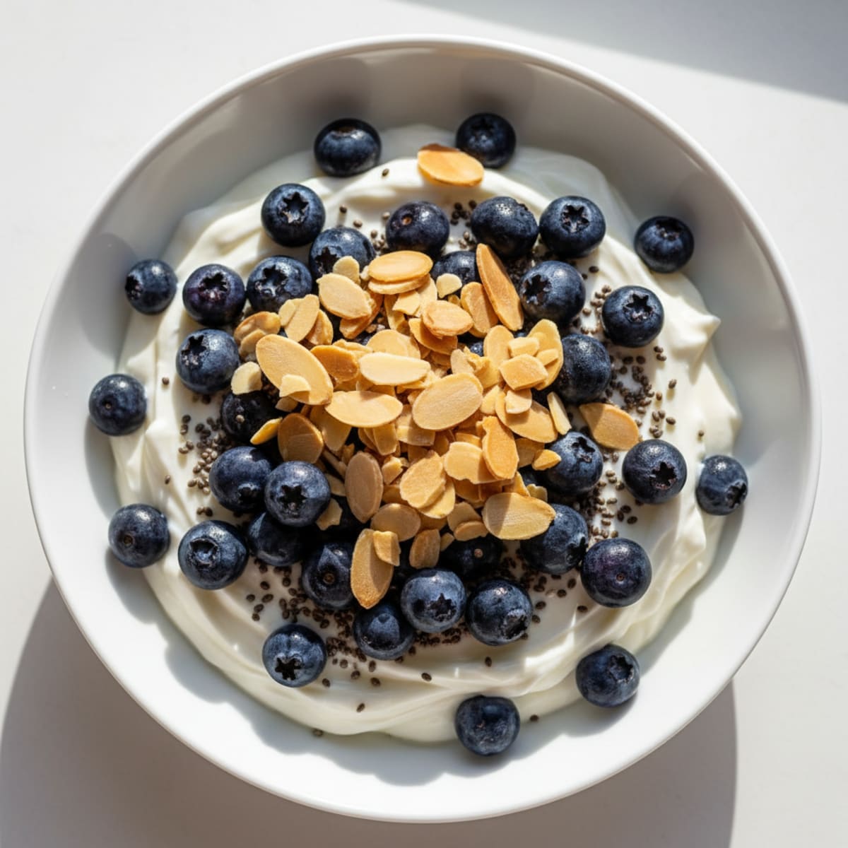 Creamy Greek Yogurt Protein Pudding with Berries