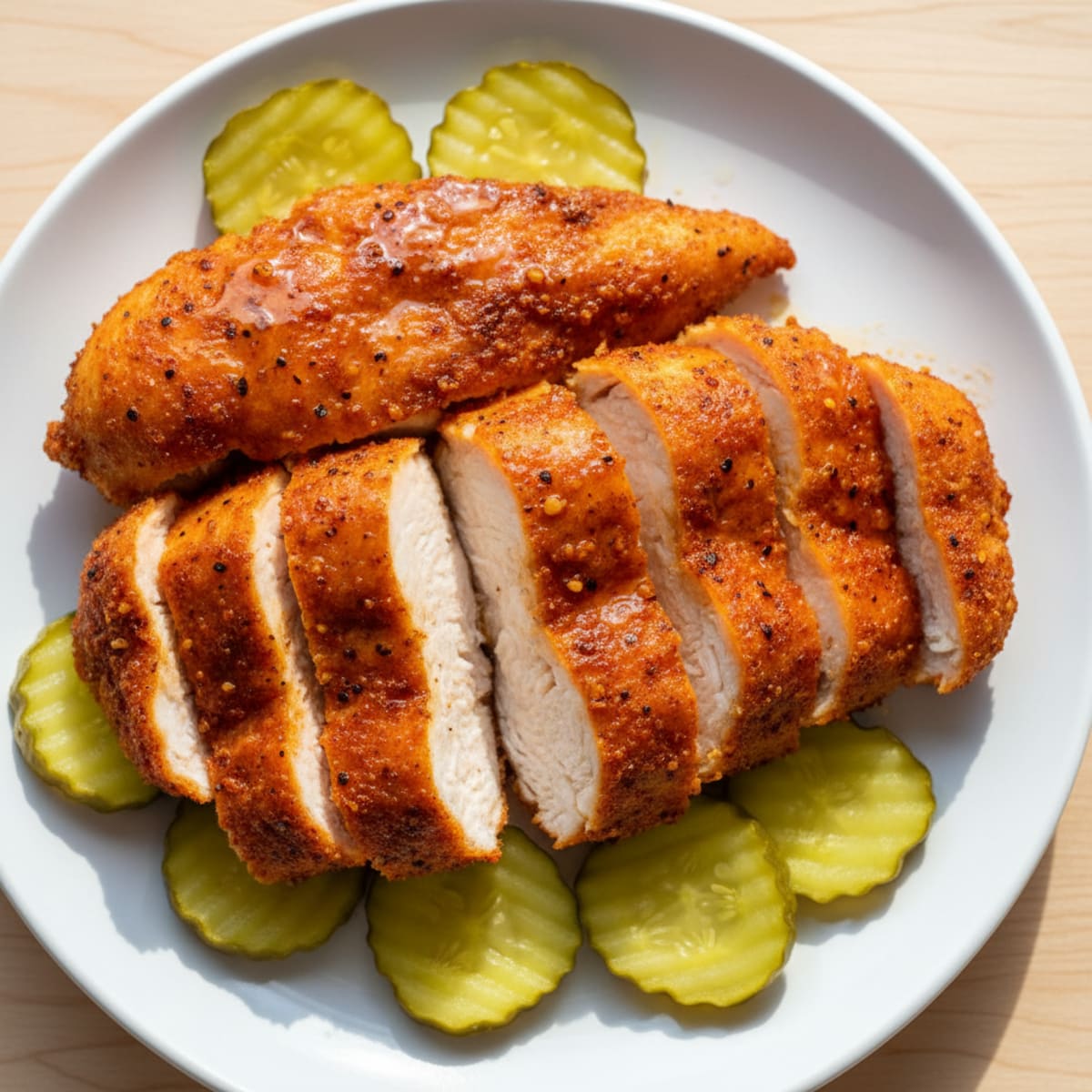 Nashville Hot Chicken with Pickles