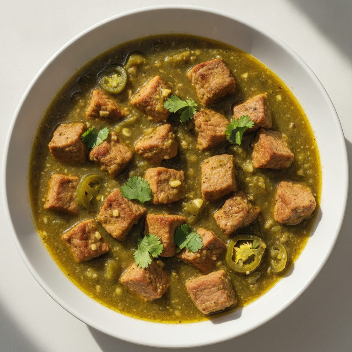 Bold Pork Green Chili Bowl