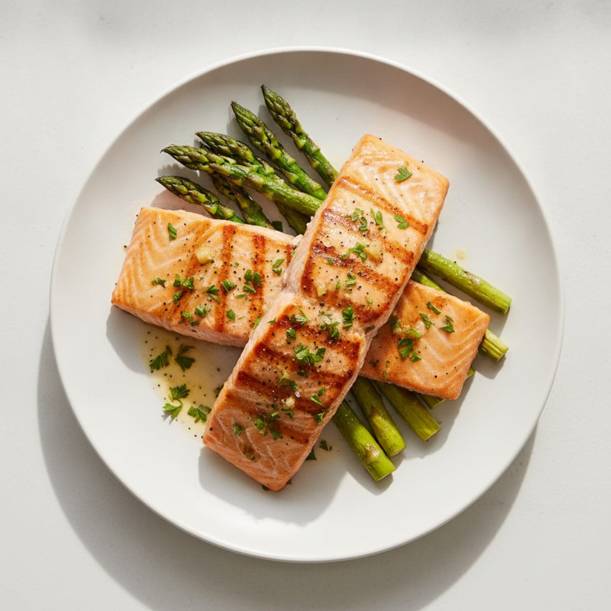 Lemon Herb Grilled Salmon