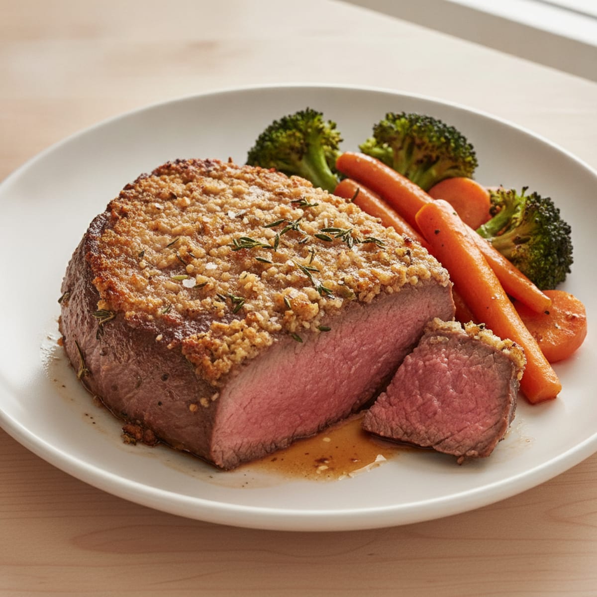 Garlic Herb Roasted Beef