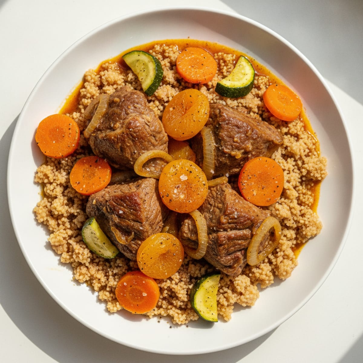Moroccan Lamb Tagine with Couscous