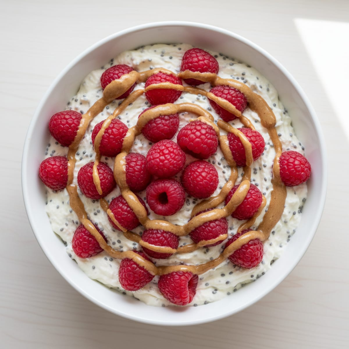 Silky Greek Yogurt Protein Pudding with Berries