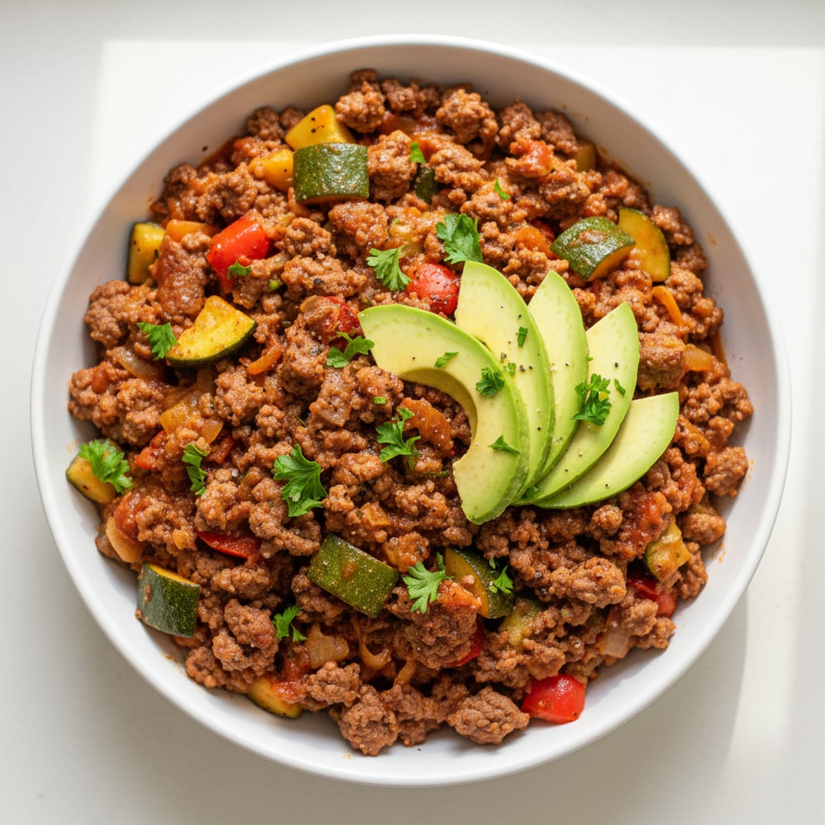 Savory Ground Beef Skillet