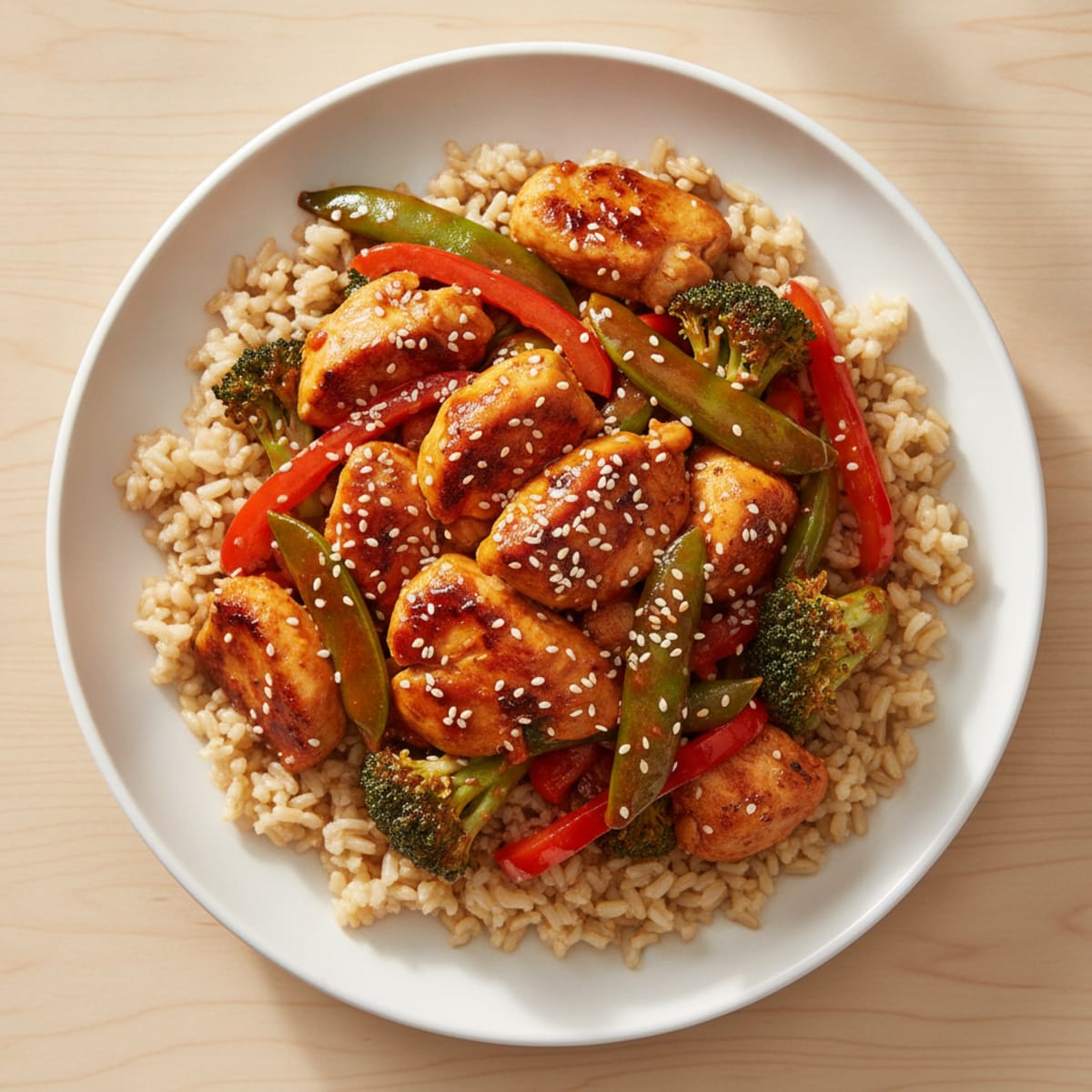 Spicy Gochujang Chicken Stir-Fry