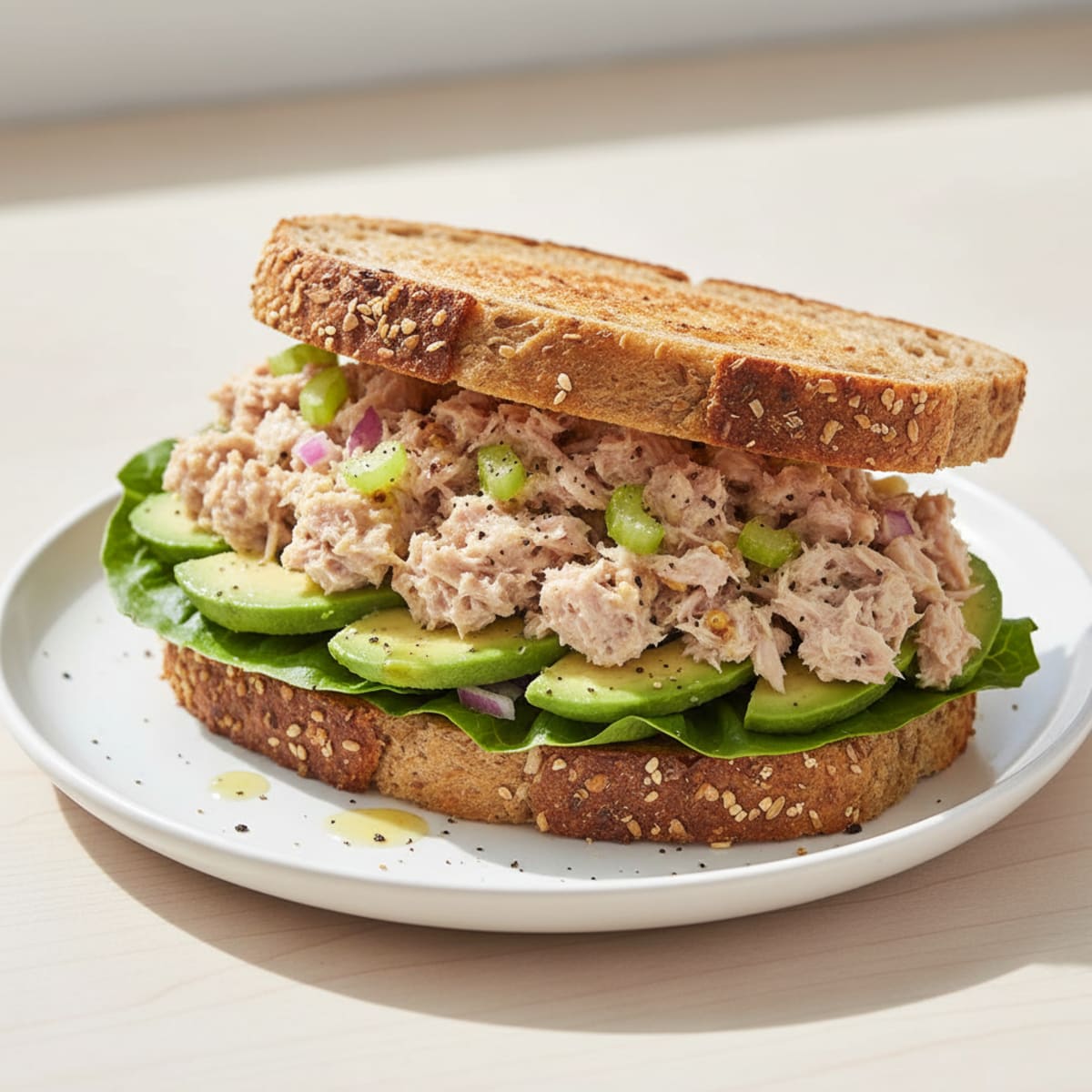 Classic Tuna Salad Sandwich