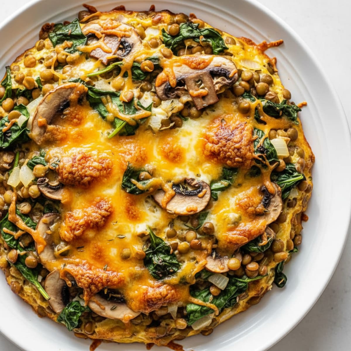 Baked Vegetable and Lentil Casserole