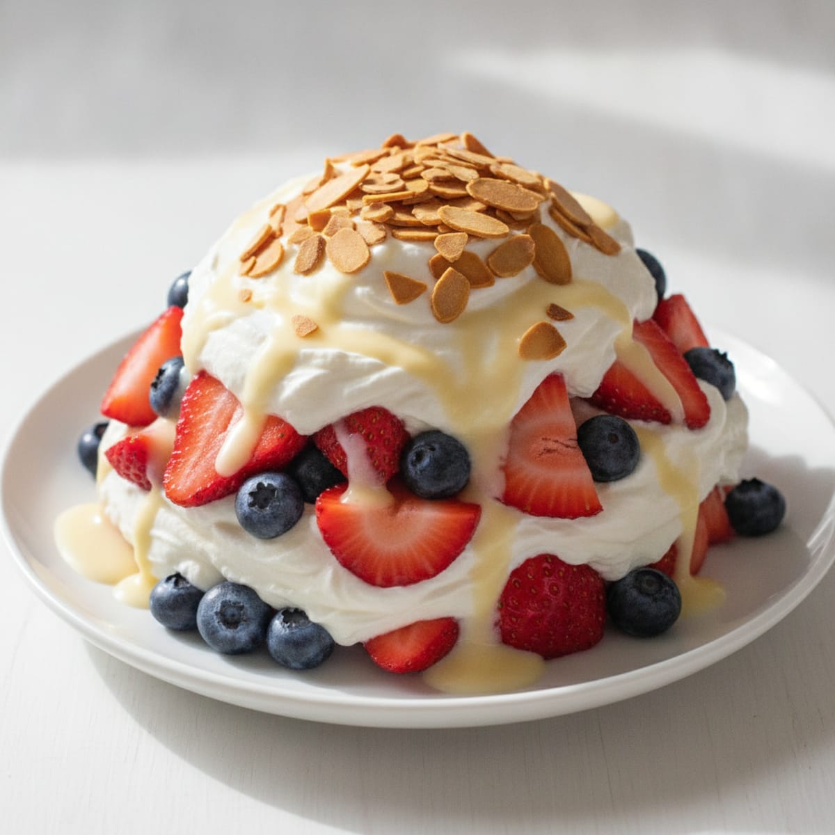 Silky Greek Yogurt and Berry Protein Parfait