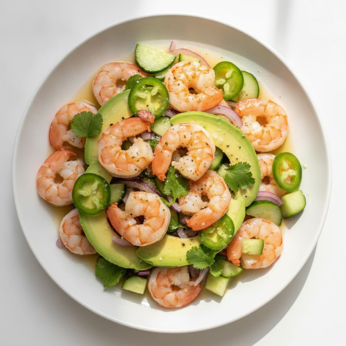 Zesty Shrimp Ceviche with Avocado