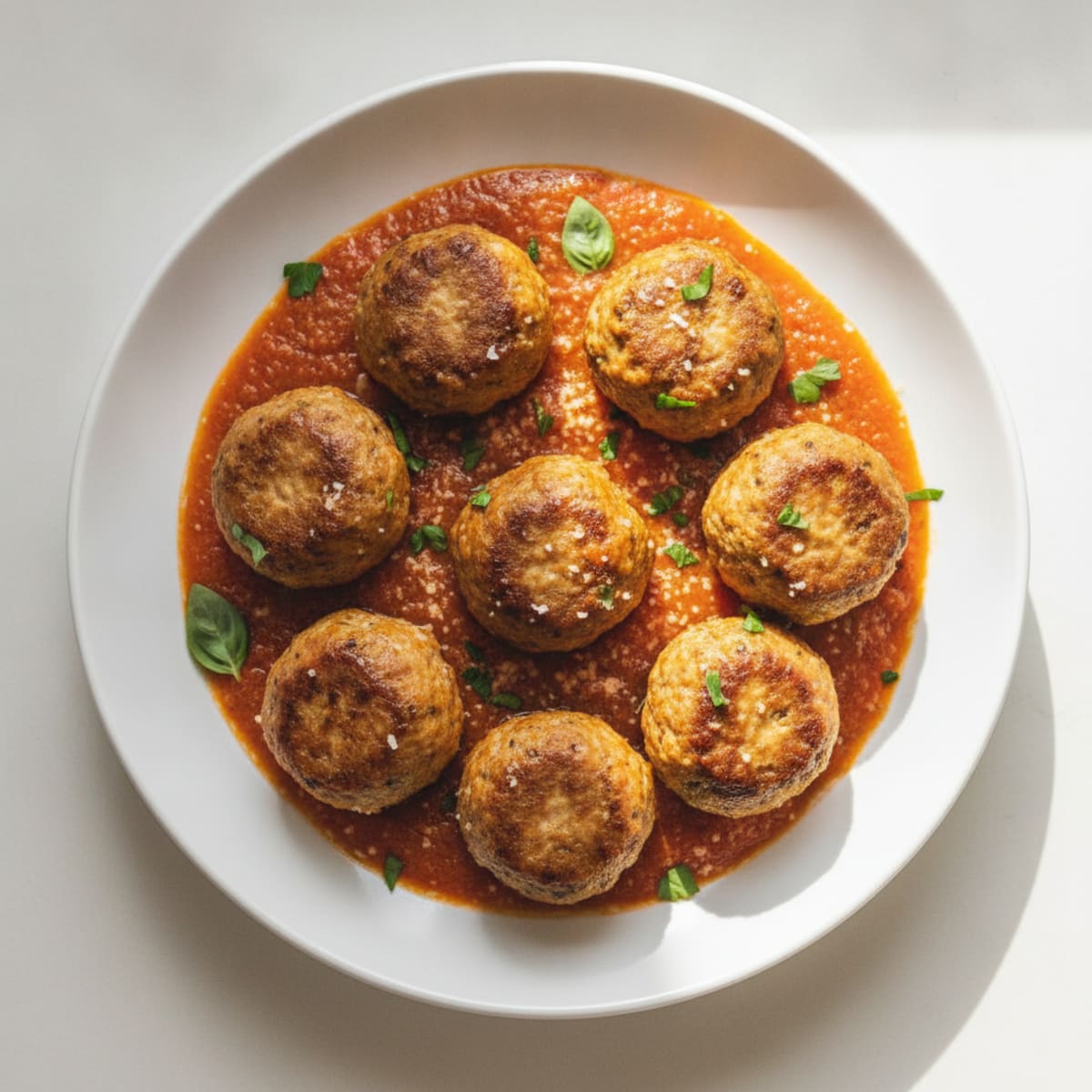 Parmesan Turkey Meatballs