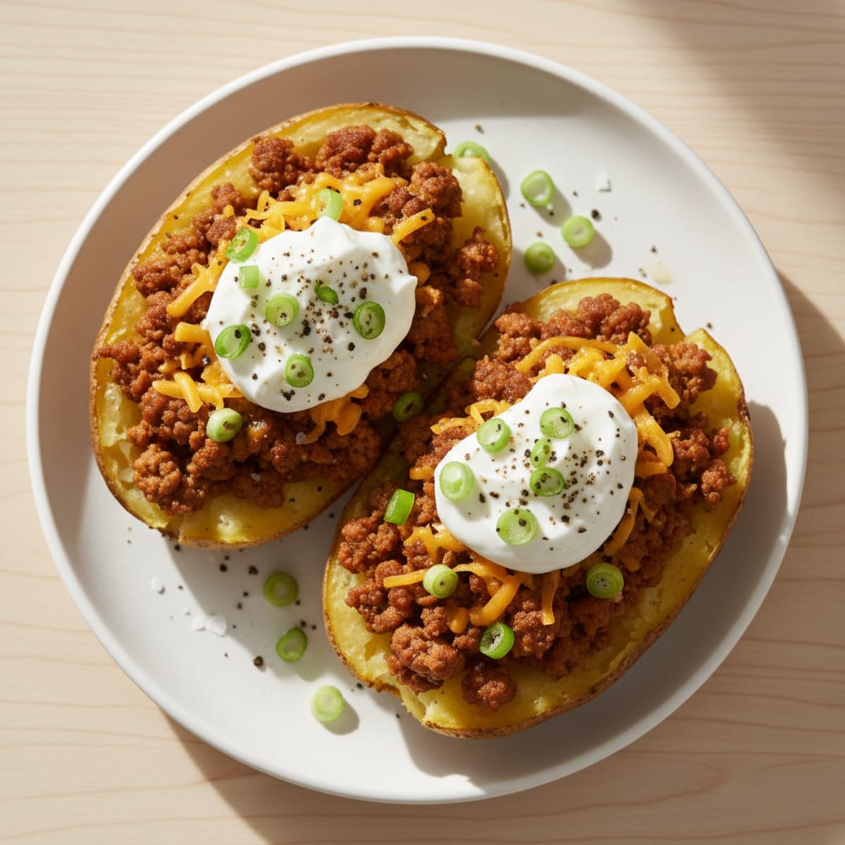 Loaded Baked Potatoes