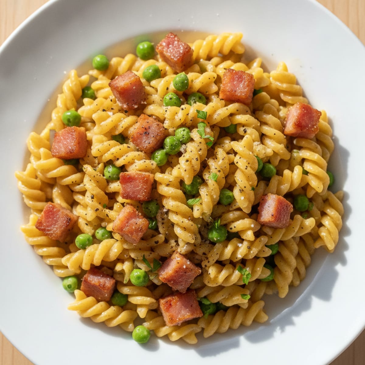 Classic Pasta Carbonara with Pancetta