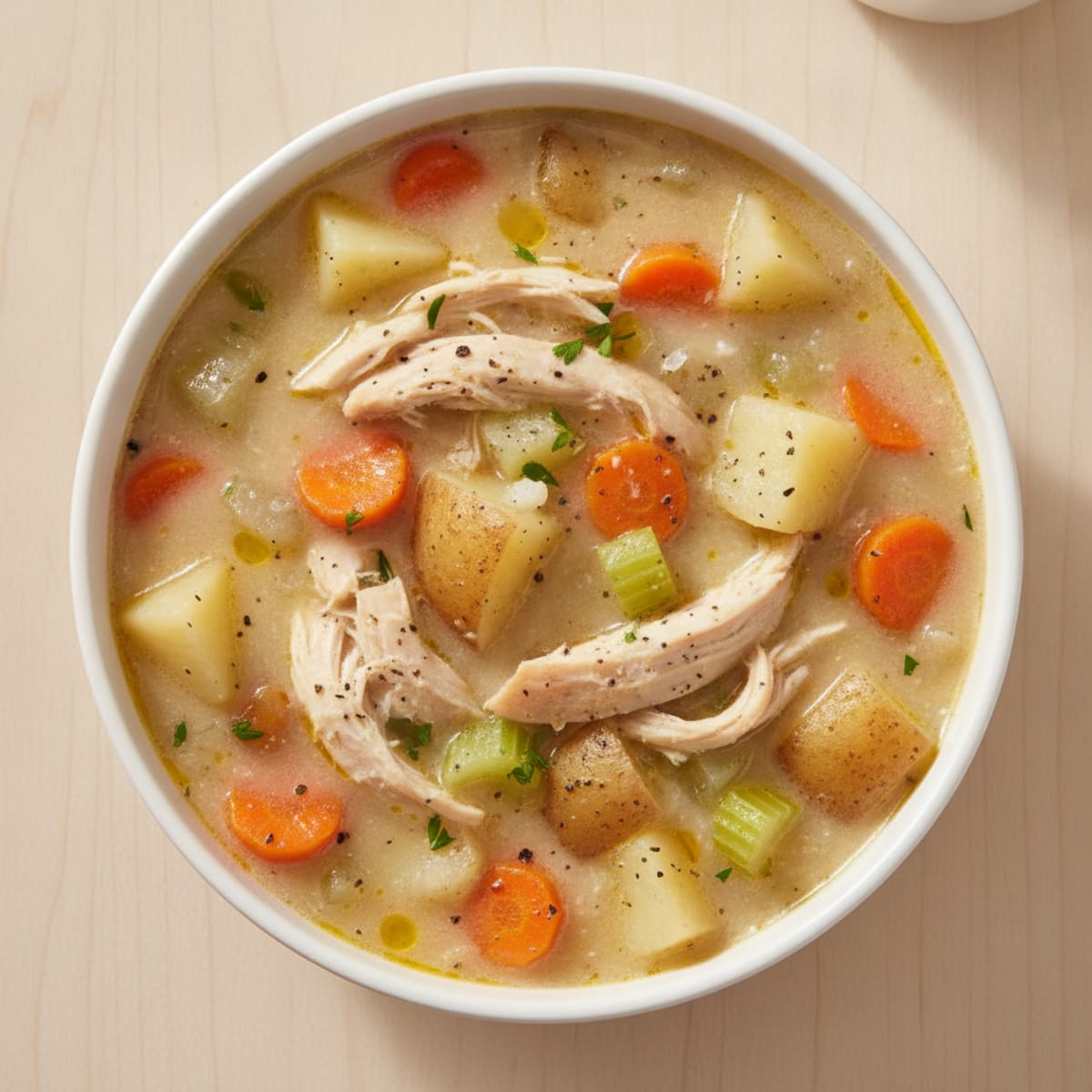 Hearty Chicken and Potato Soup