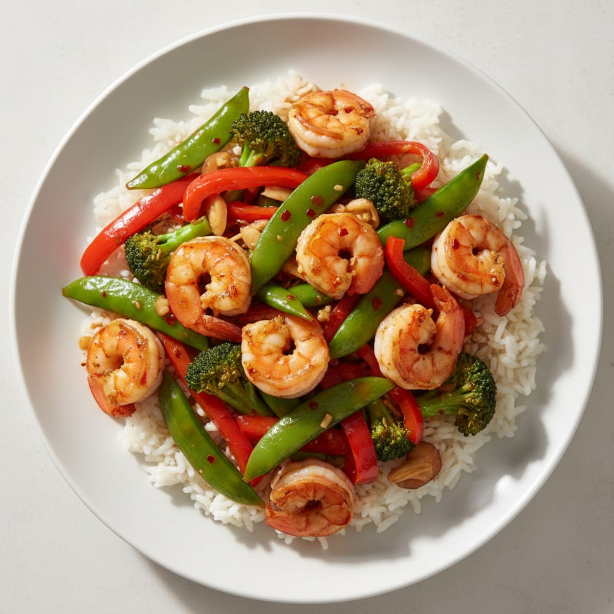 Shrimp and Vegetable Stir-Fry