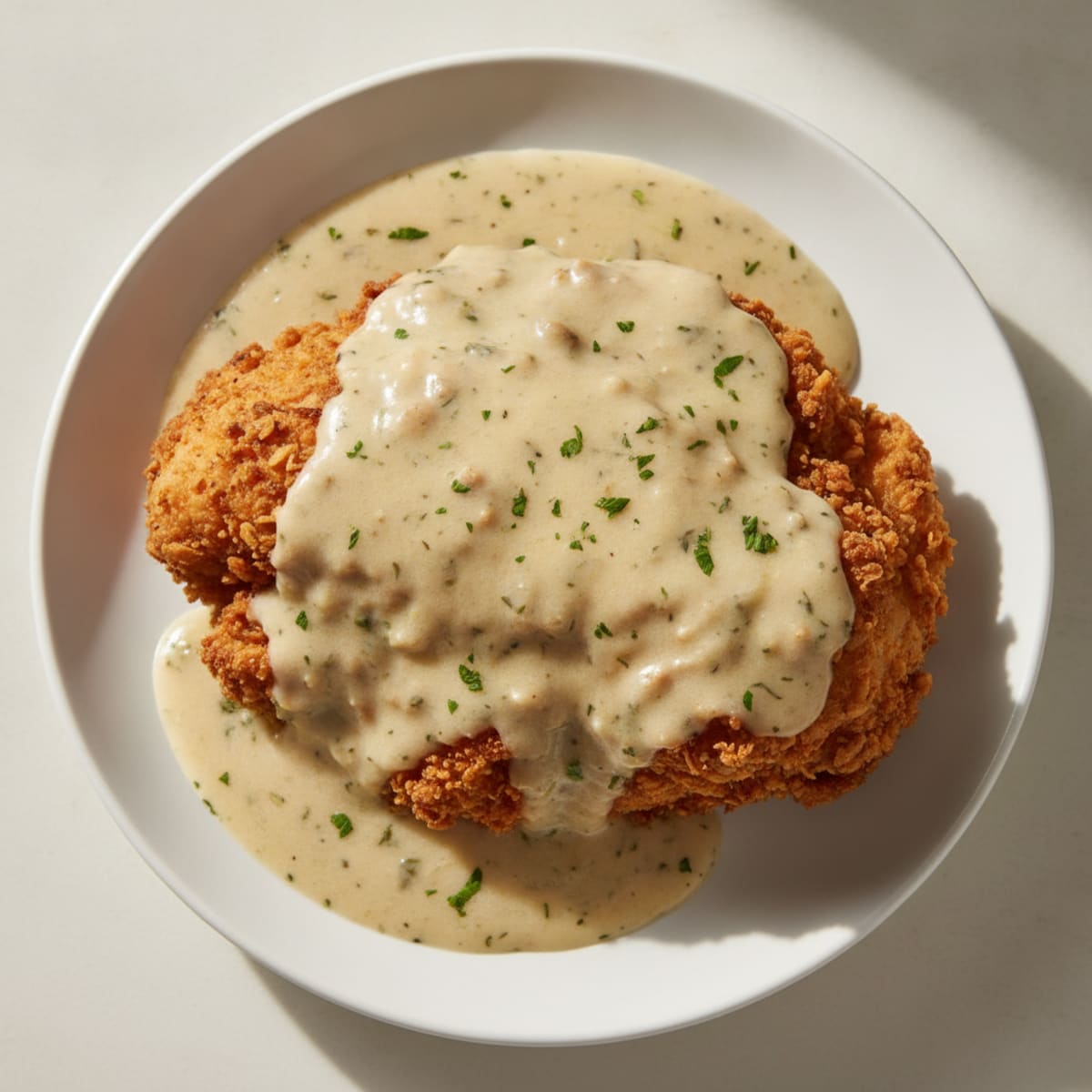 Buttermilk Fried Chicken with Creamy Gravy