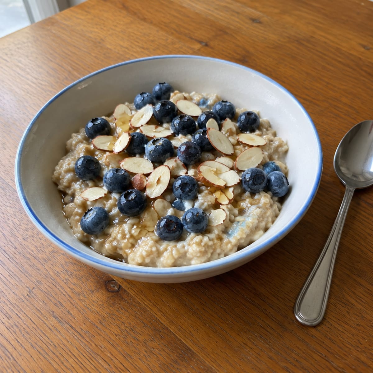Protein rolled oats with berries