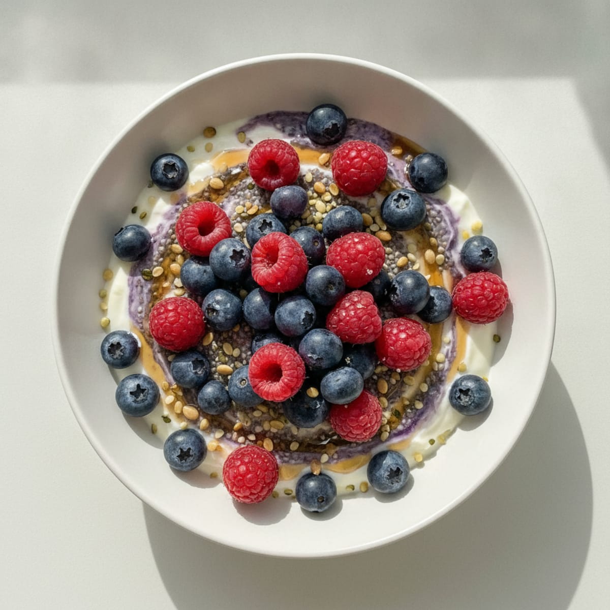 Berry Chia Seed Pudding