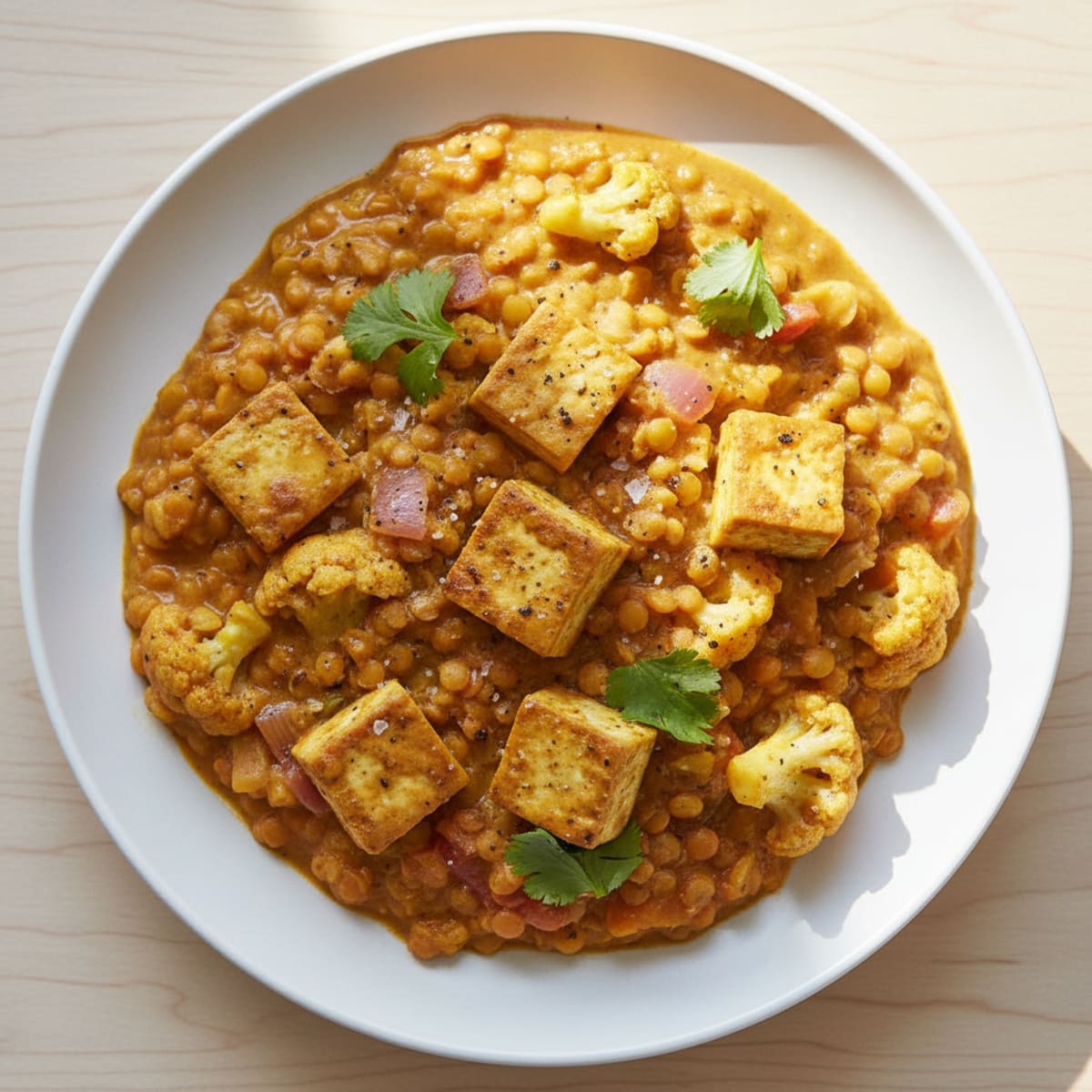 Hearty Lentil and Vegetable Curry