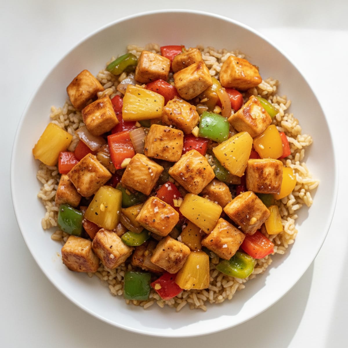 Sweet and Sour Chicken Stir-Fry