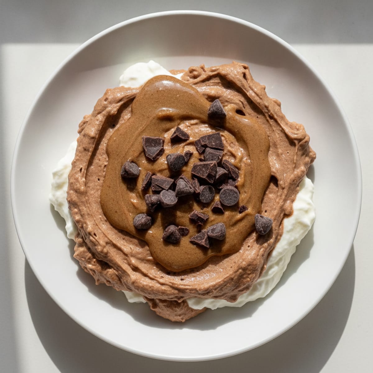 Chocolate Protein Mousse with Greek Yogurt