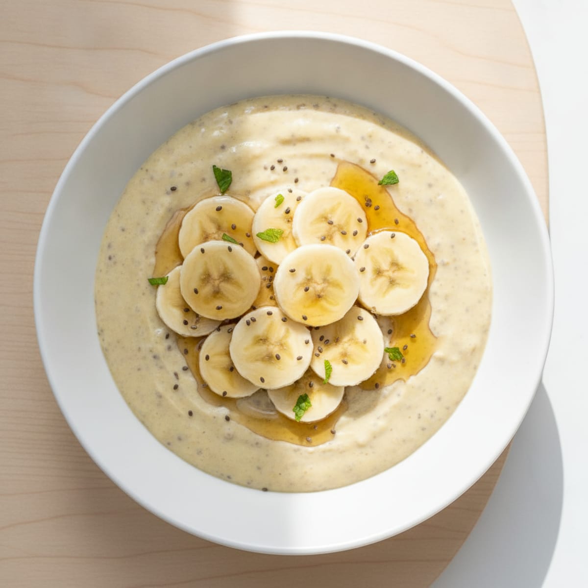 Banana Protein Chia Pudding