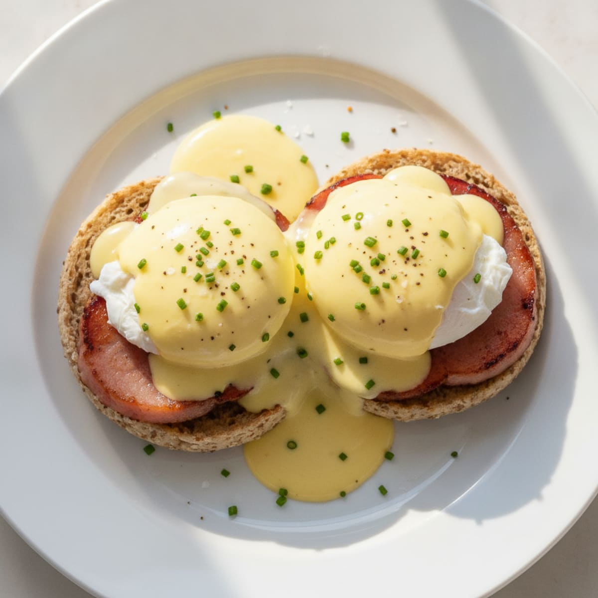 Classic Eggs Benedict with Hollandaise