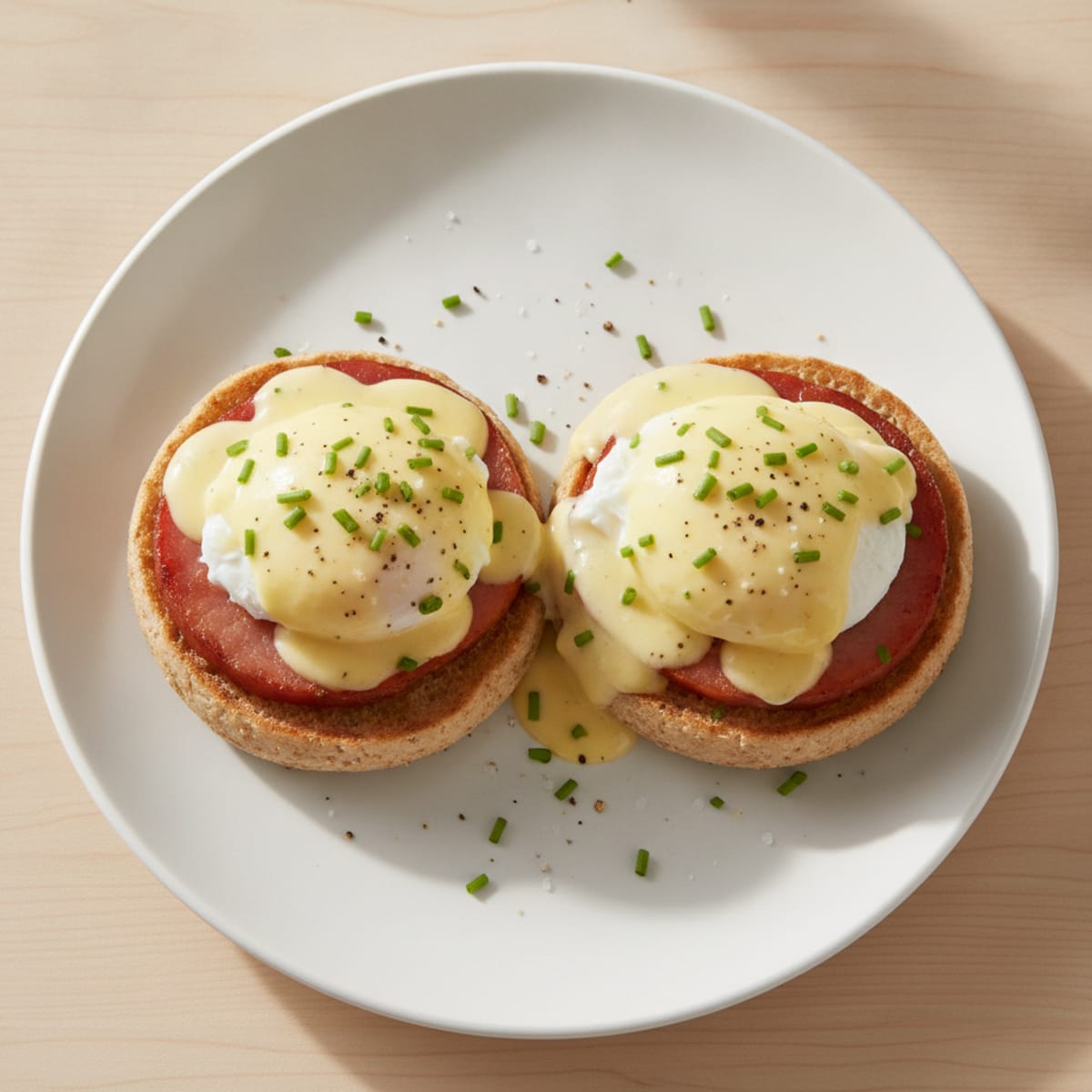 Classic Eggs Benedict with Hollandaise