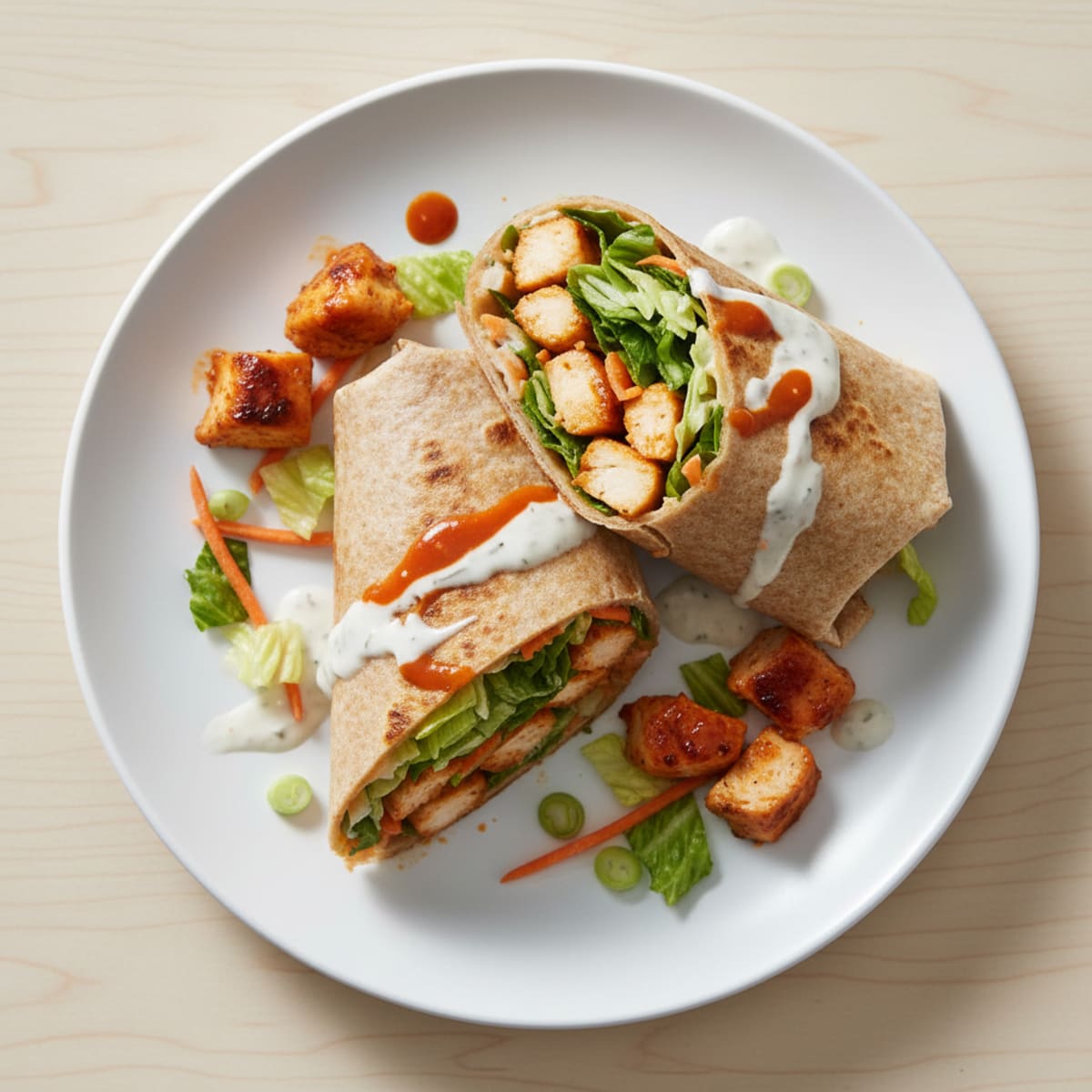 Buffalo Ranch Chicken Wrap