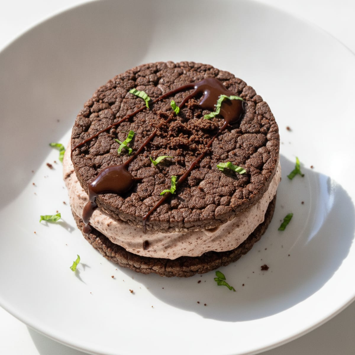 Protein Oreo Ice Cream Sandwich