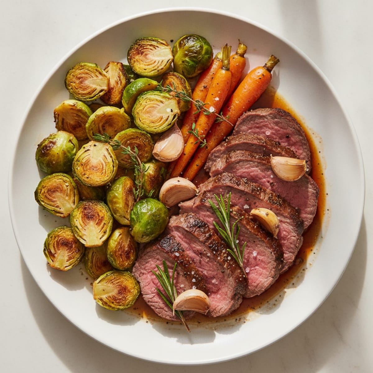 Garlic Herb Roasted Beef