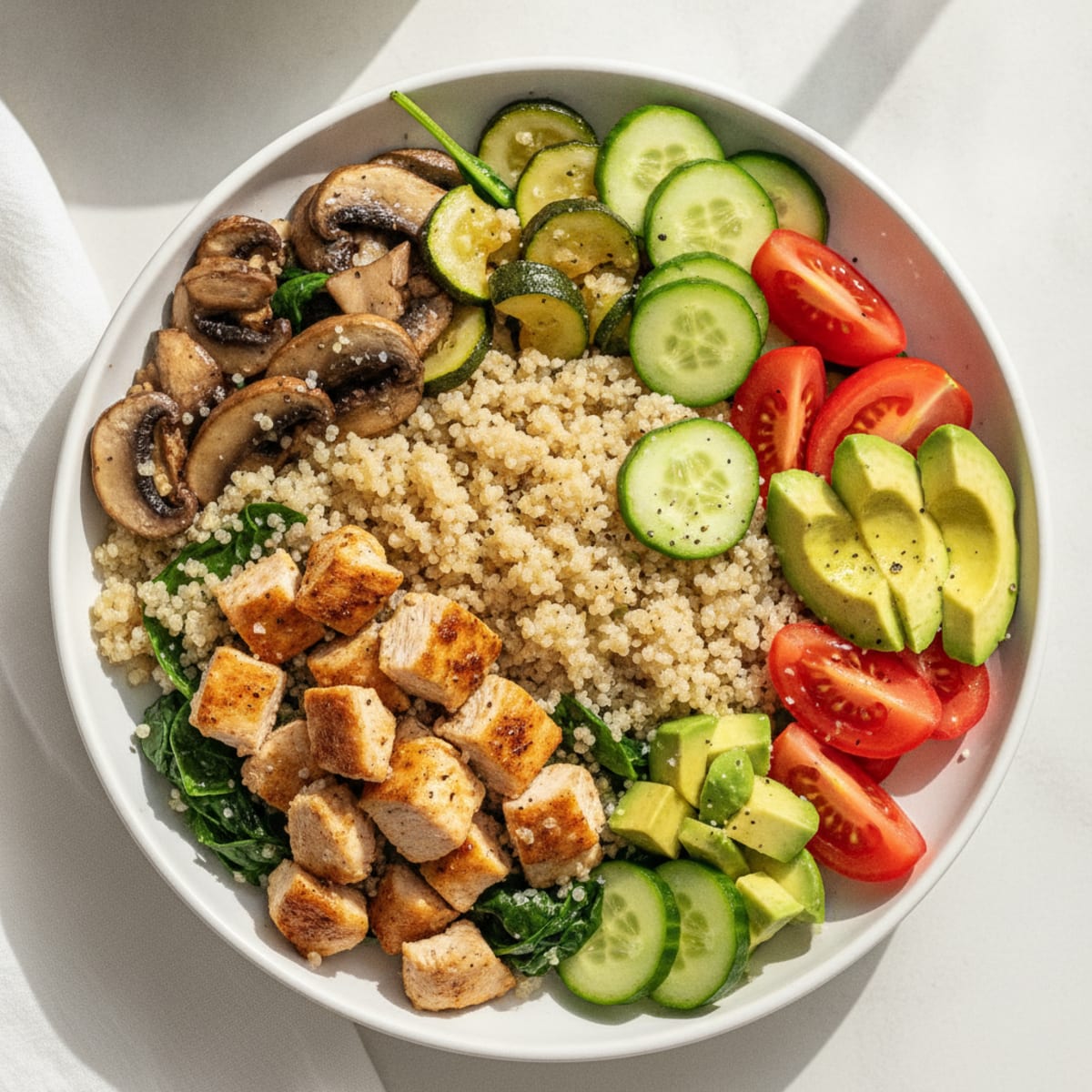 Chicken and Quinoa Power Bowl