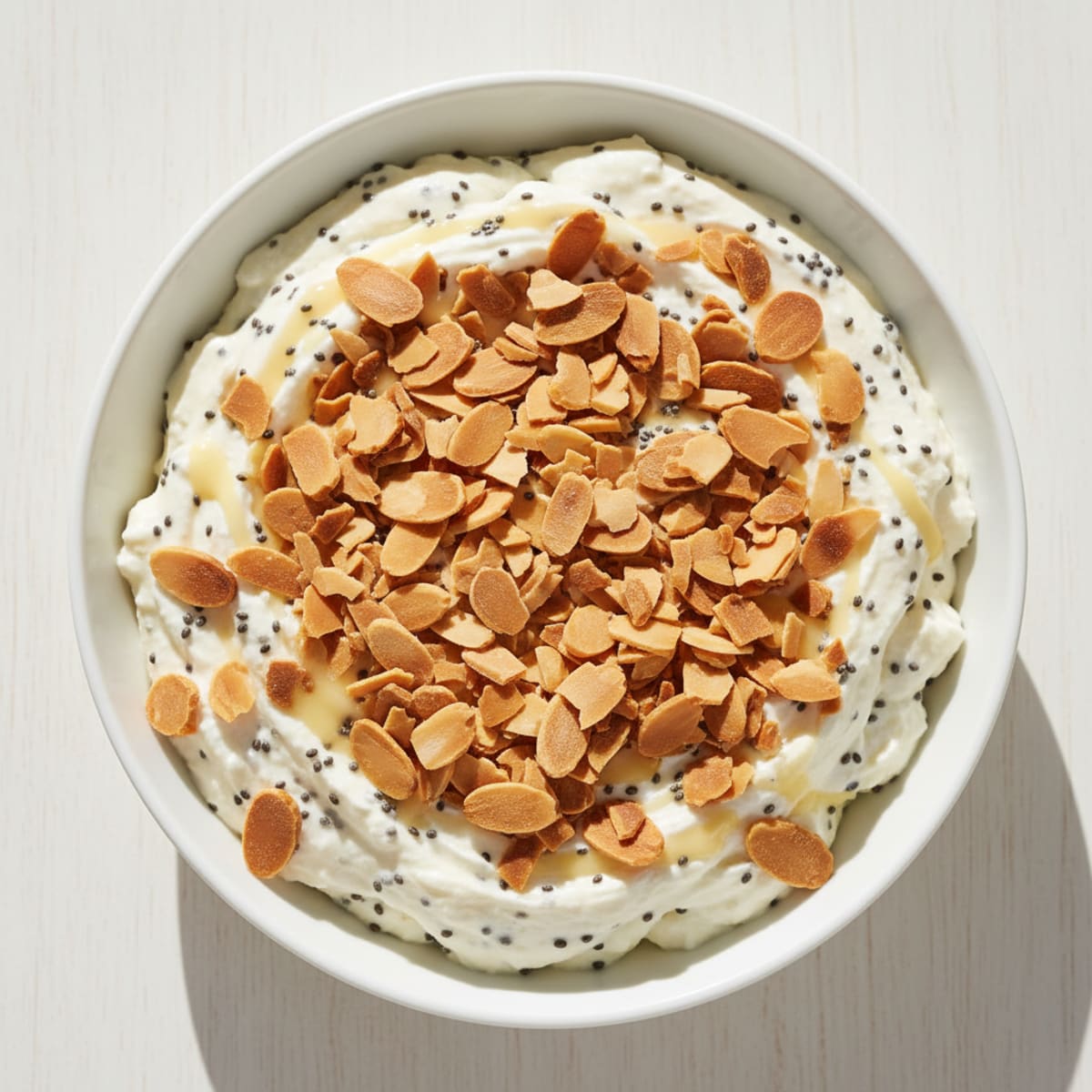 Greek Yogurt Protein Mousse with Chia Seeds