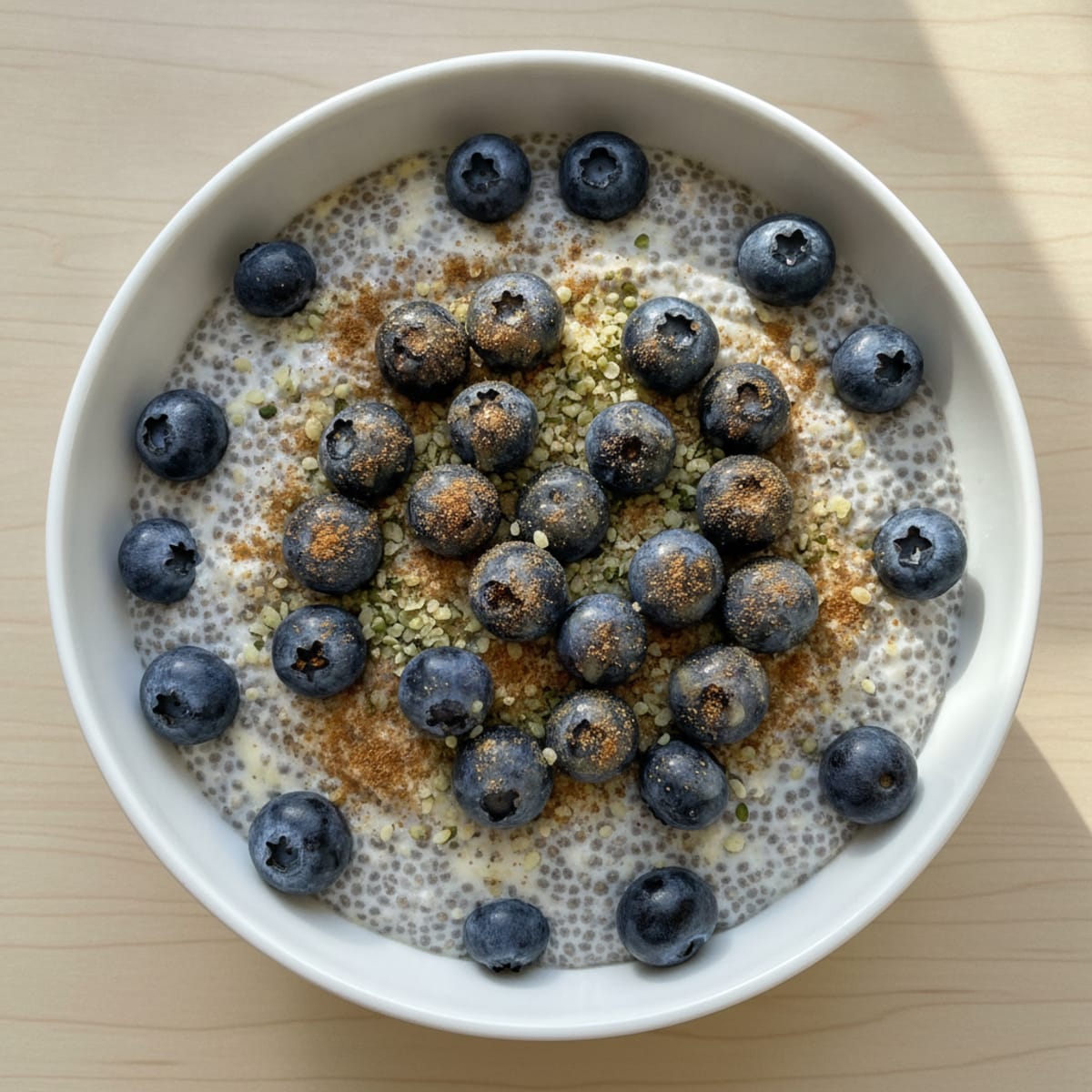Blueberry Chia Seed Pudding