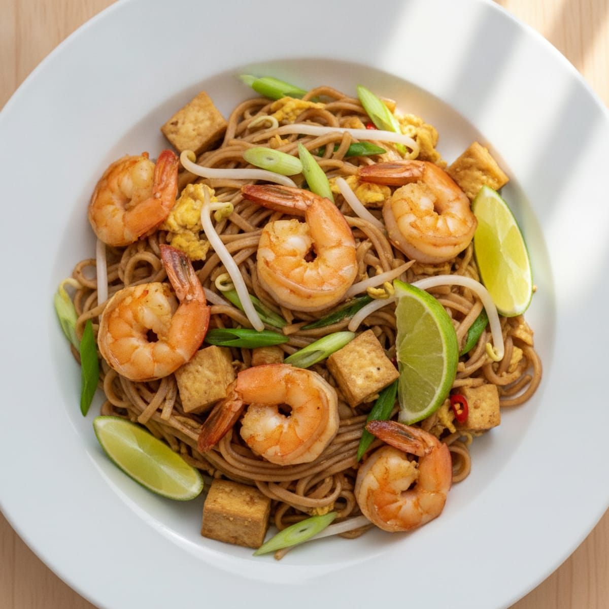 Shrimp Pad Thai Noodles