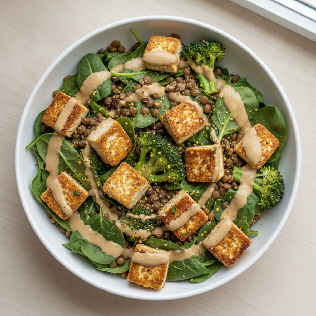 Lentil and Vegetable Protein Bowl