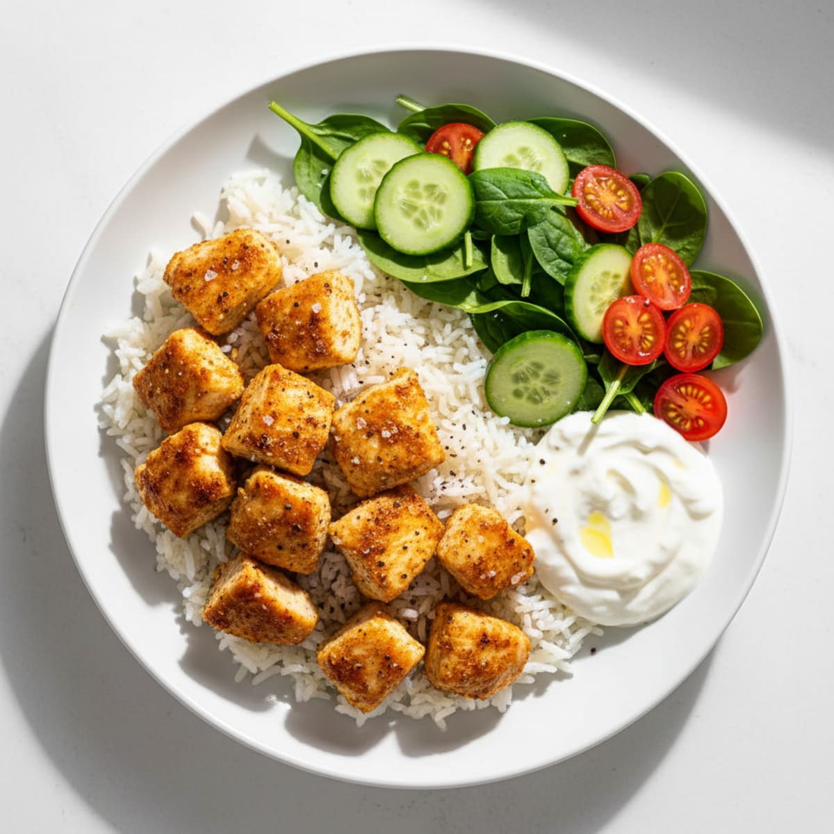 Chicken Shawarma Rice Bowl
