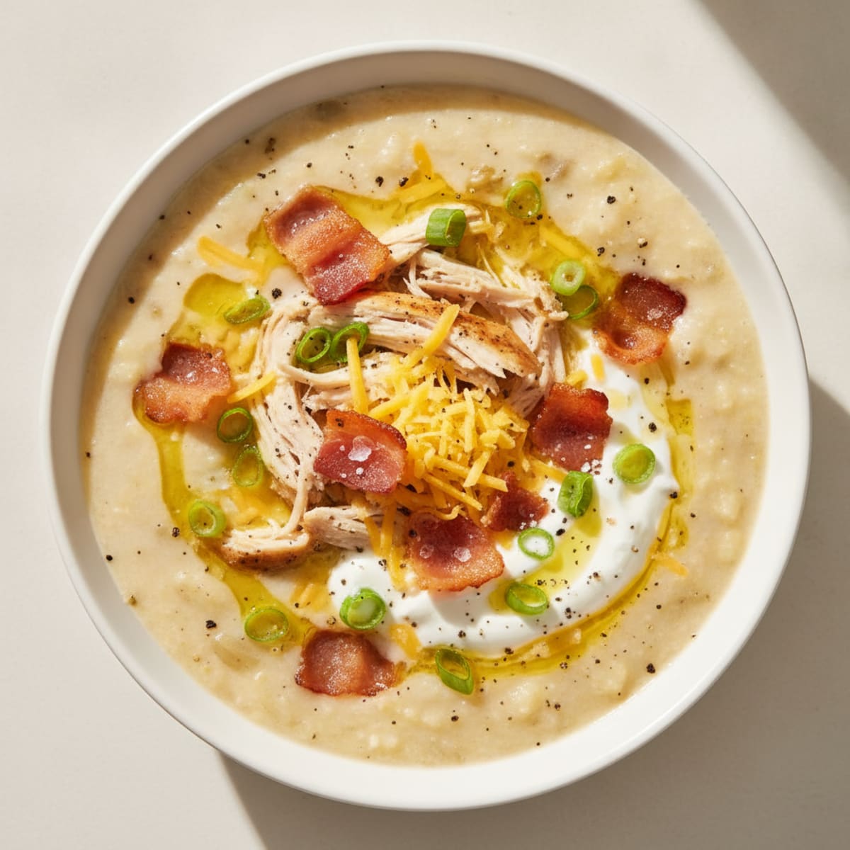 Hearty Loaded Baked Potato Soup