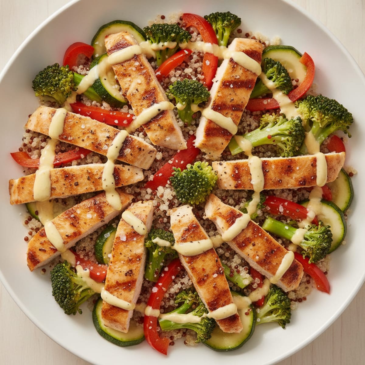 Chicken and Veggie Power Bowl