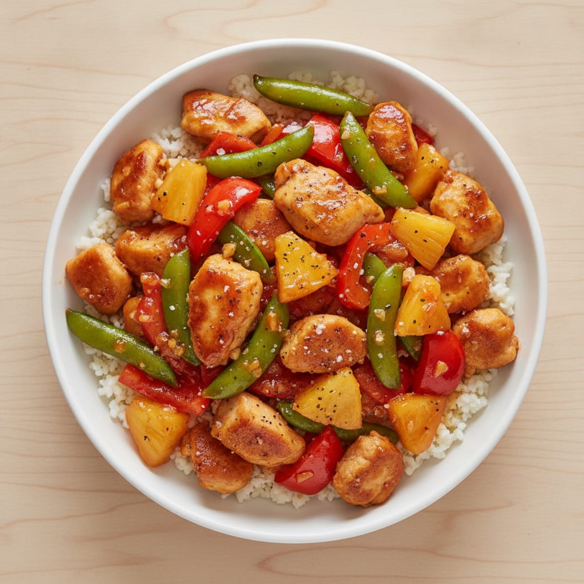 Sweet and Sour Chicken Stir-Fry