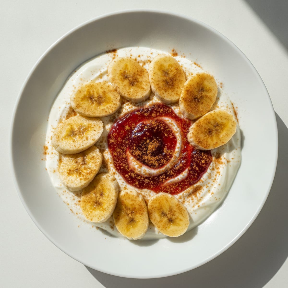 Creamy Yogurt Banana Cinnamon Bowl