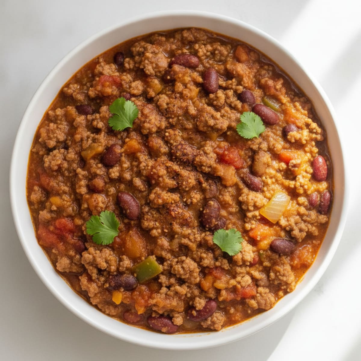 Hearty Beef & Bean Pumpkin Chili